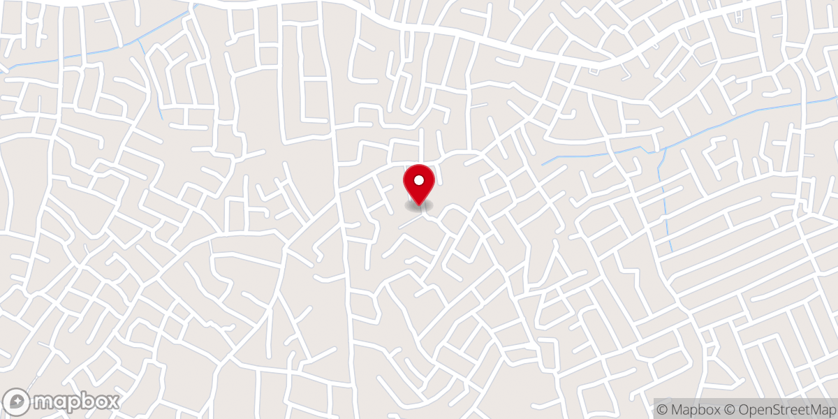 Map showing location of Living Faith Church Elebu