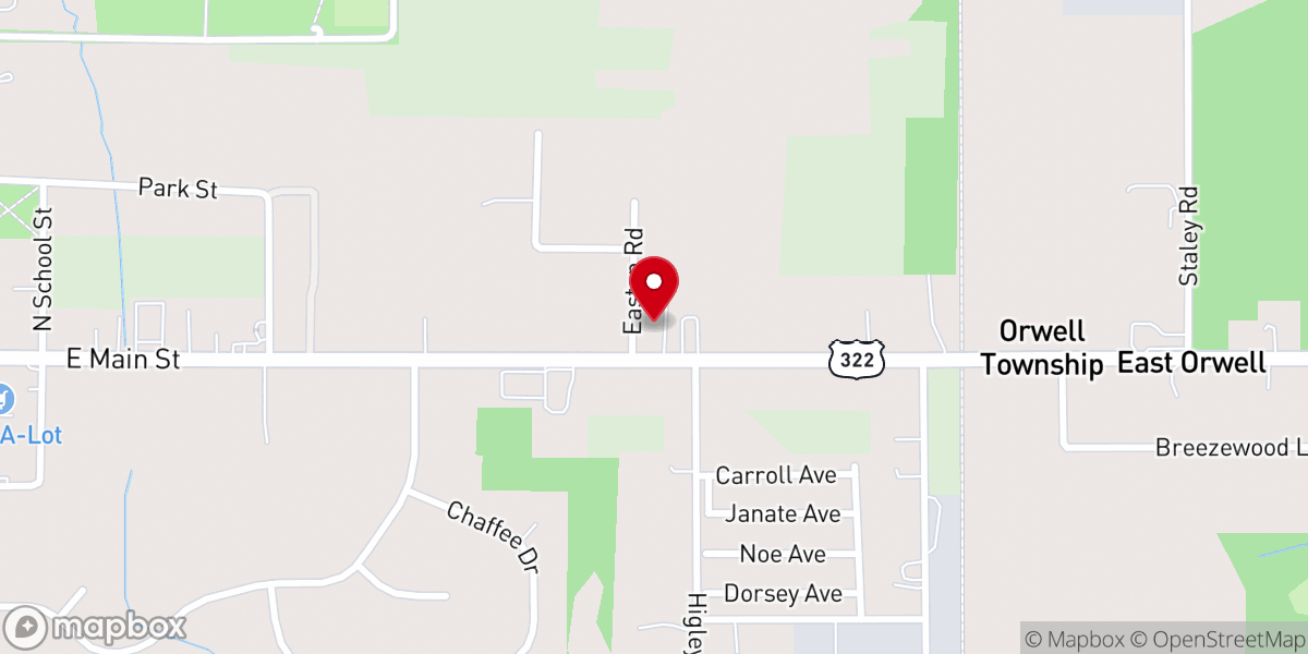 Map showing location of Resurrection Life