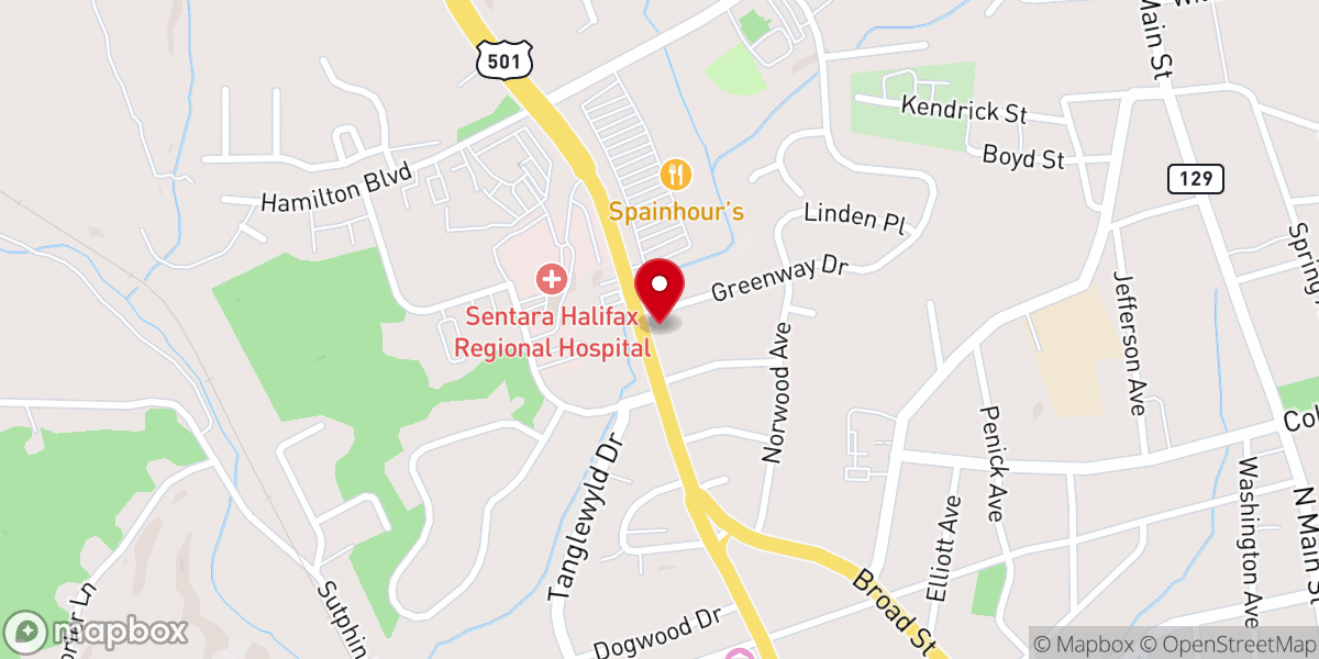 Map showing location of Ingram Memorial Pentecostal