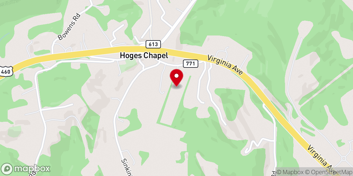 Map showing location of God's House