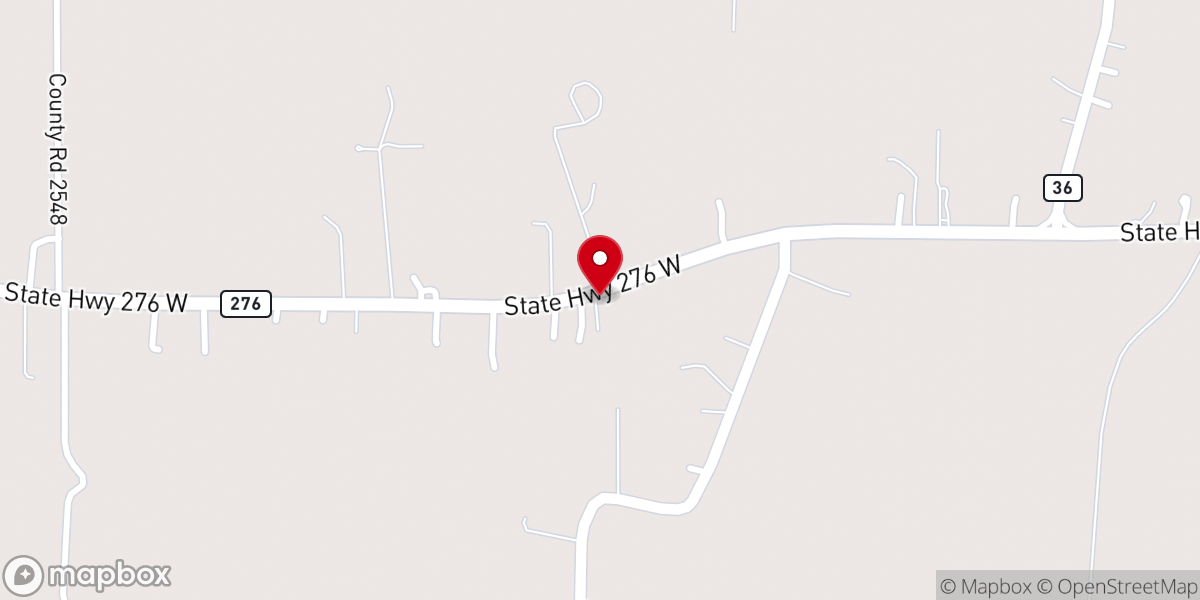 Map showing location of Generation Faith Center
