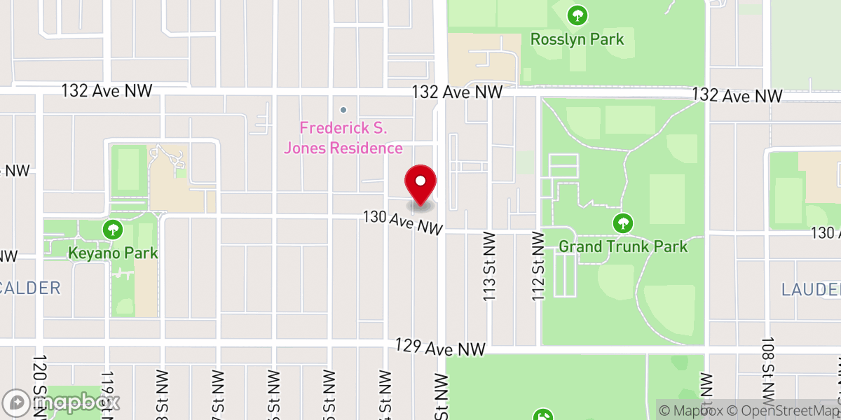 Map showing location of New Life Community Church