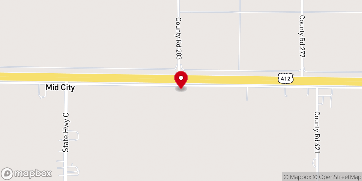 Map showing location of Oreena Church