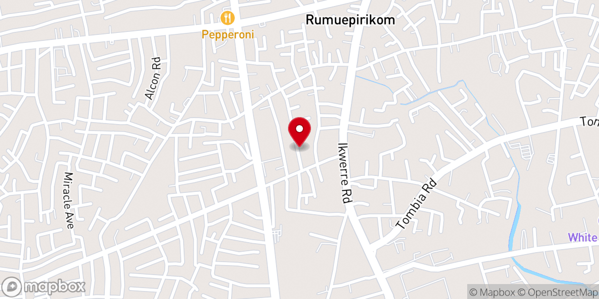 Map showing location of Awesome God Ministries