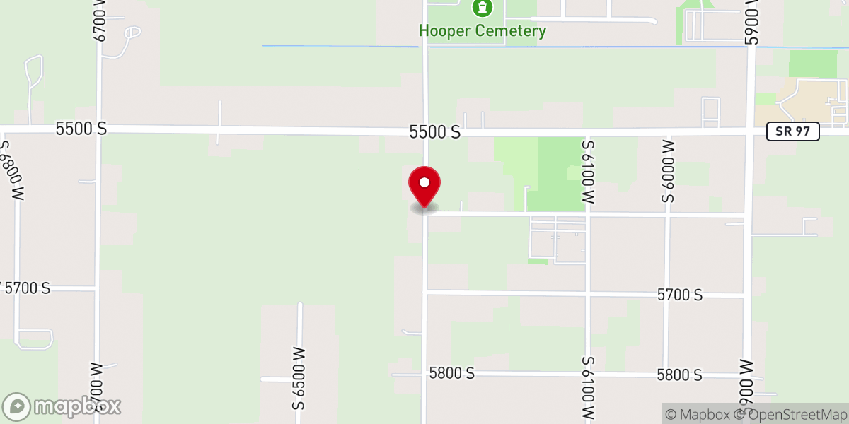 Map showing location of Hooper Park