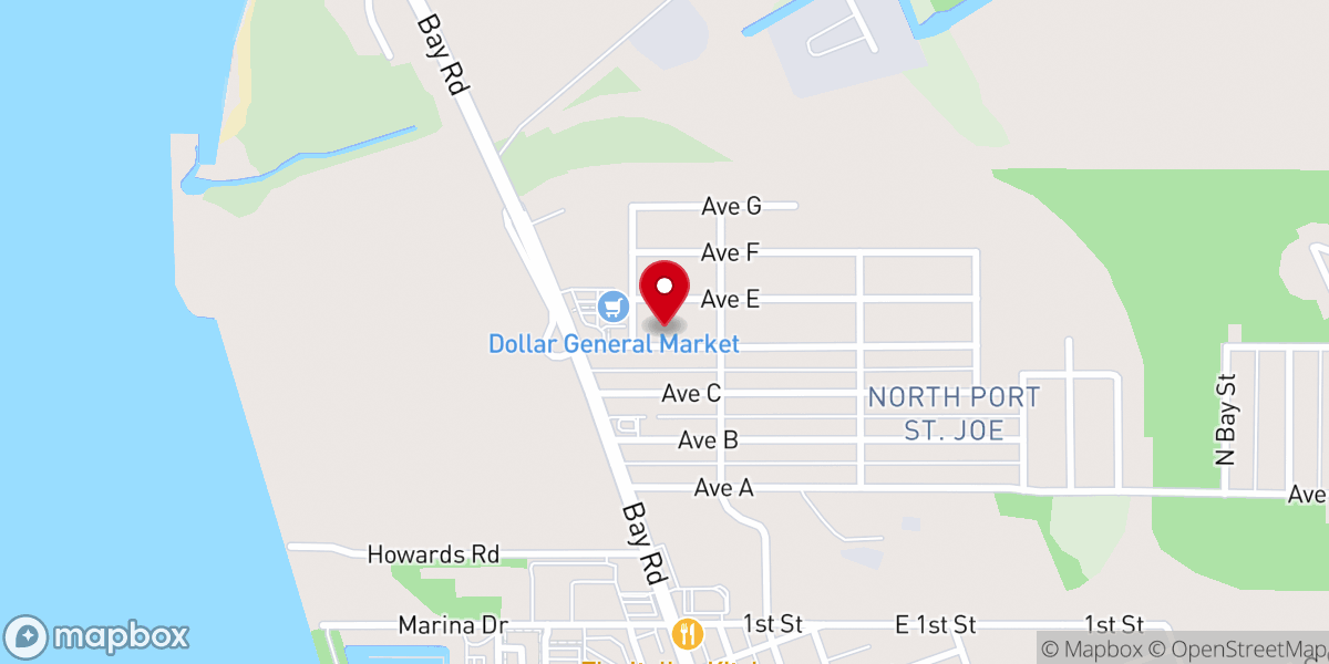 Map showing location of Church of God In Christ