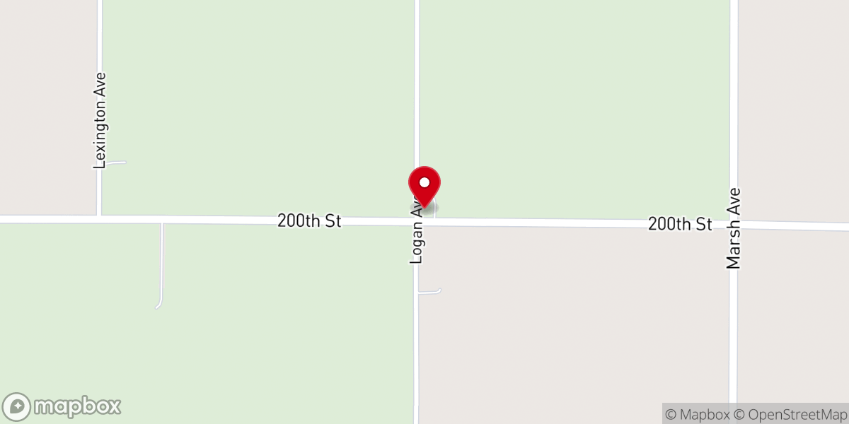 Map showing location of Wesley Chapel