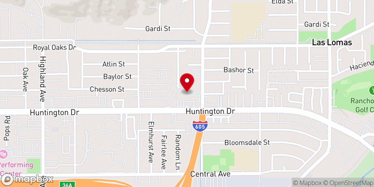 Map showing location of Media for Christ