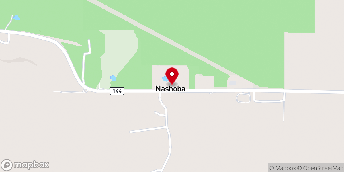 Map showing location of Christ's Church of Nashoba