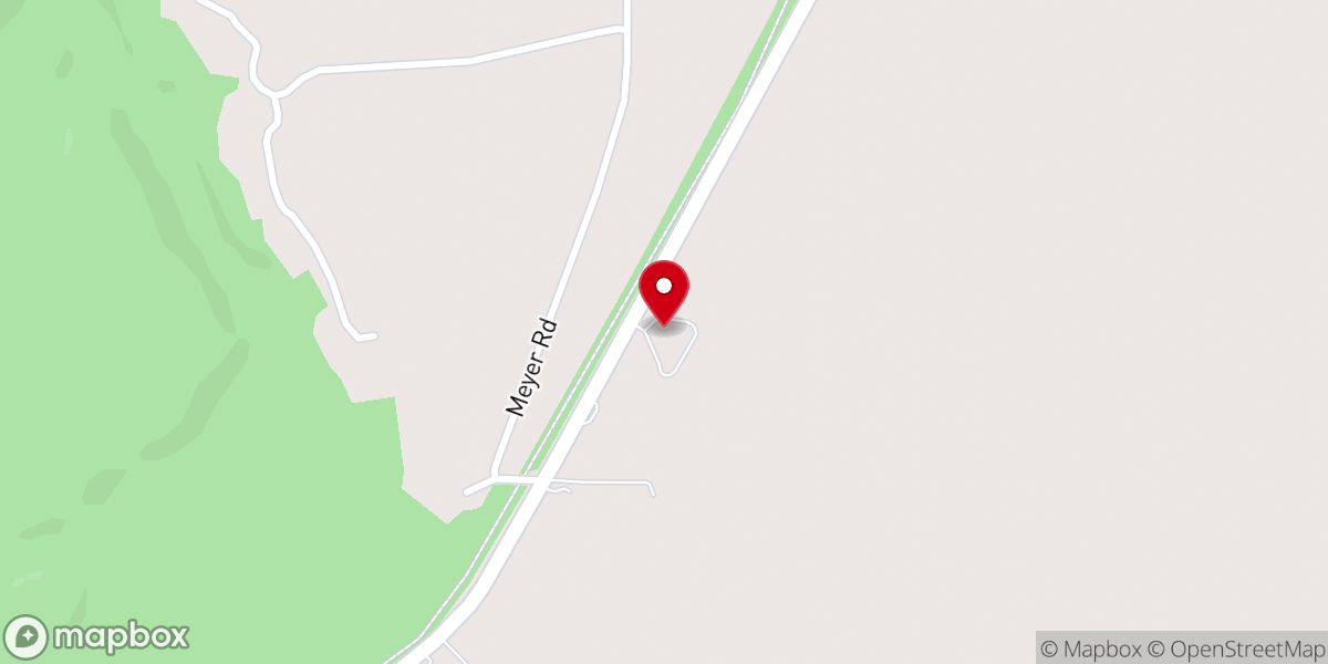 Map showing location of New Hope United Methodist Church
