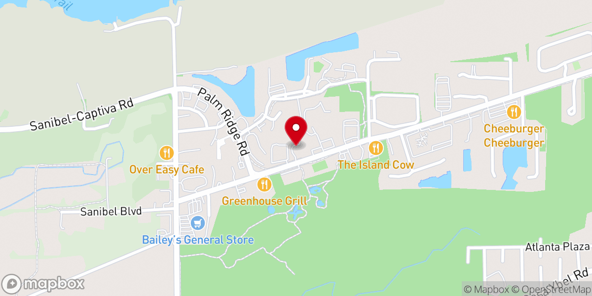 Map showing location of St. Michael and All Angels Episcopal Church