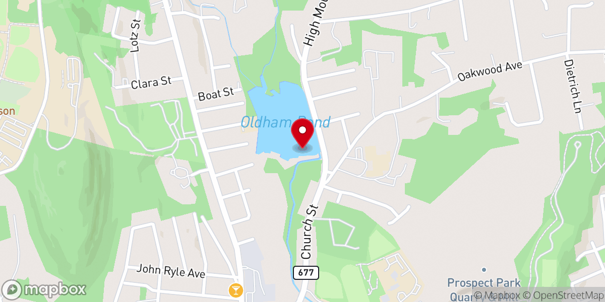 Map showing location of Revelation Church NJ