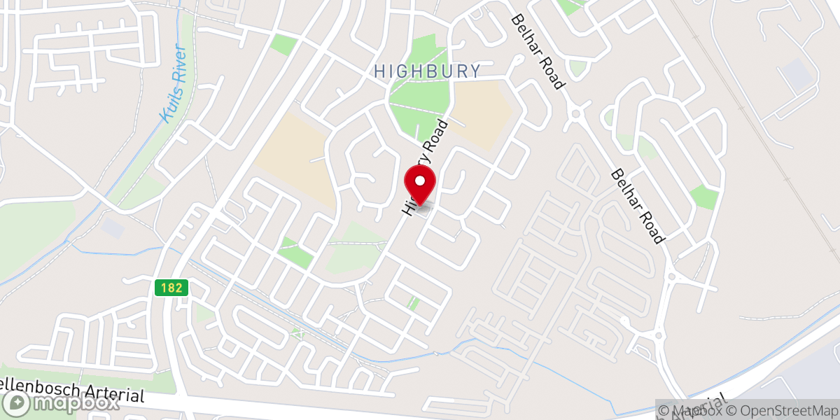 Map showing location of New Apostolic Church Highbury