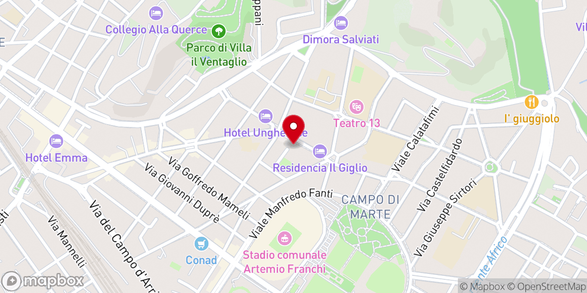 Map showing location of Chiesa Parrocchiale dei SS. Gervasio e Protasio