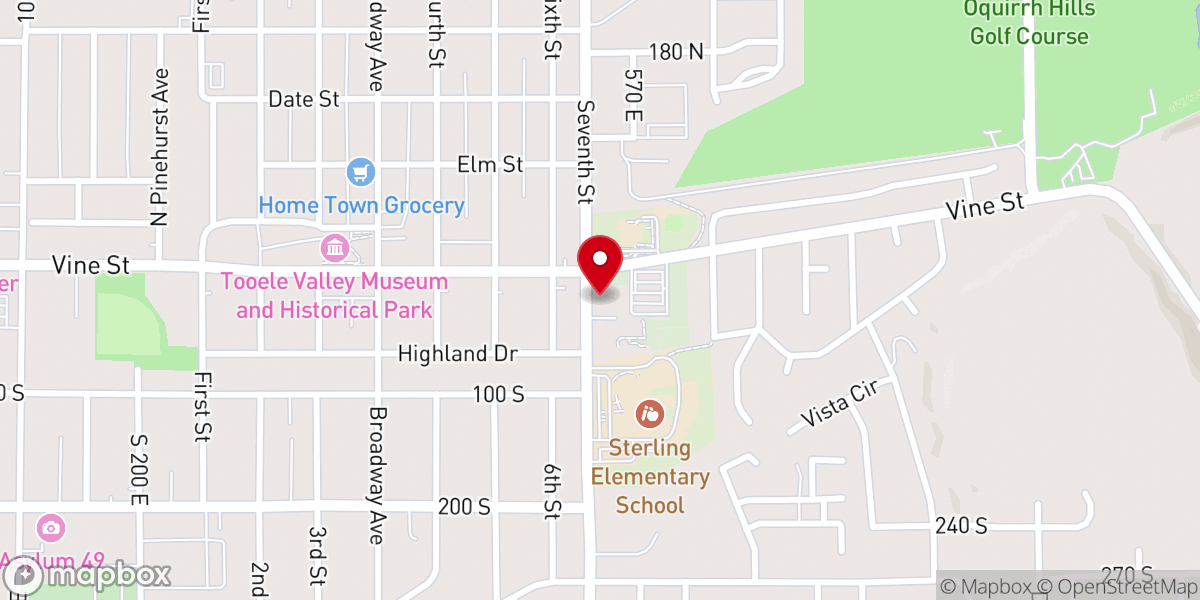 Map showing location of Saint Marguerite Catholic School