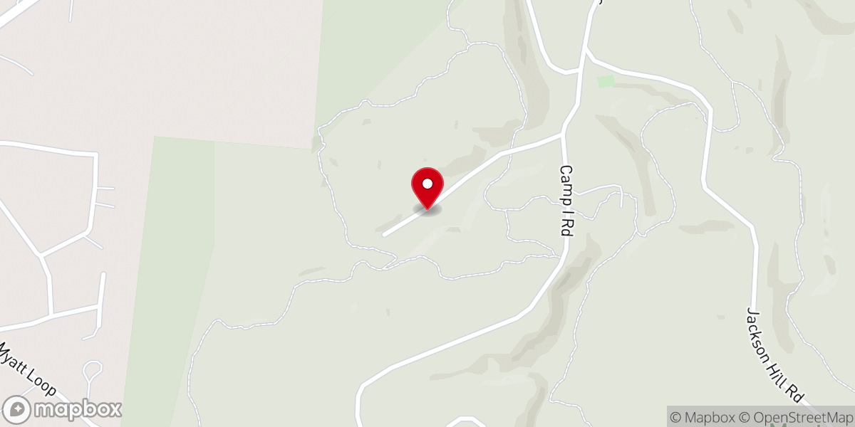 Map showing location of Cumberland Presbyterian Church (Montgomery Bell Chapel)