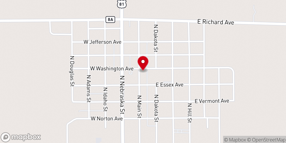 Map showing location of Unite Church