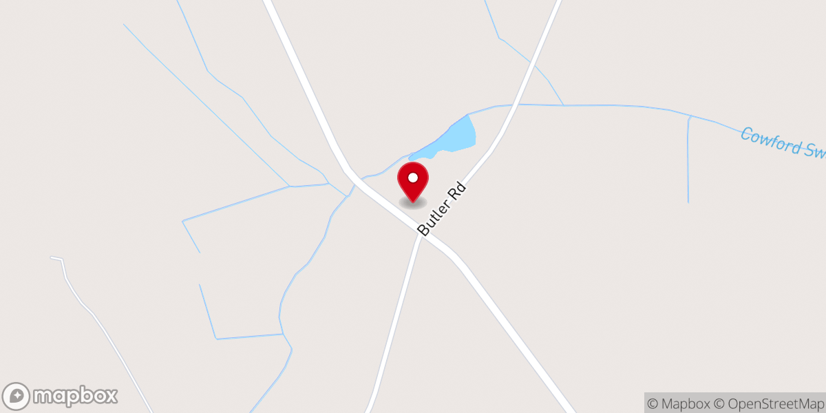 Map showing location of Centenary United Methodist Church