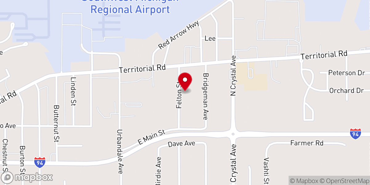 Map showing location of Unity Temple Church Of God In Christ