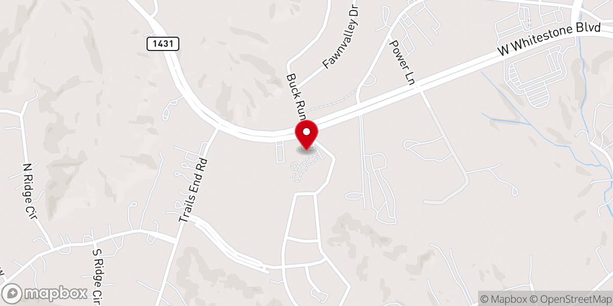 Map showing location of Christ Episcopal Church