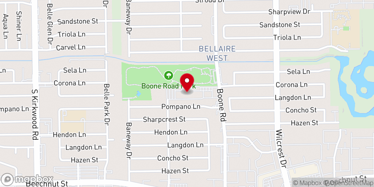 Map showing location of Notre Dame Catholic Church