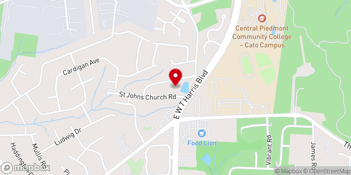 Map showing location of Assurance Community Bible Minstries