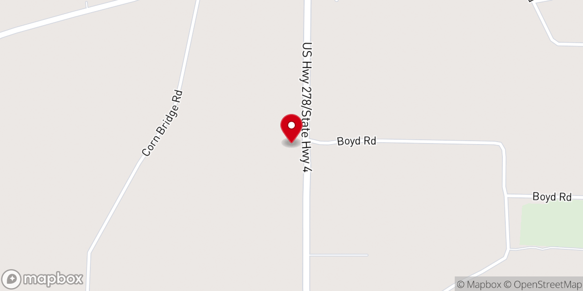 Map showing location of Wesley Chapel