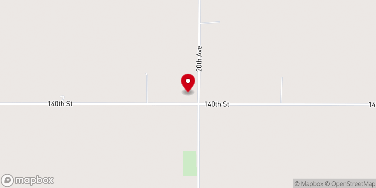 Map showing location of Apostolic Christian Church