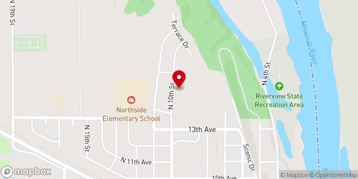Map showing location of Community of Christ