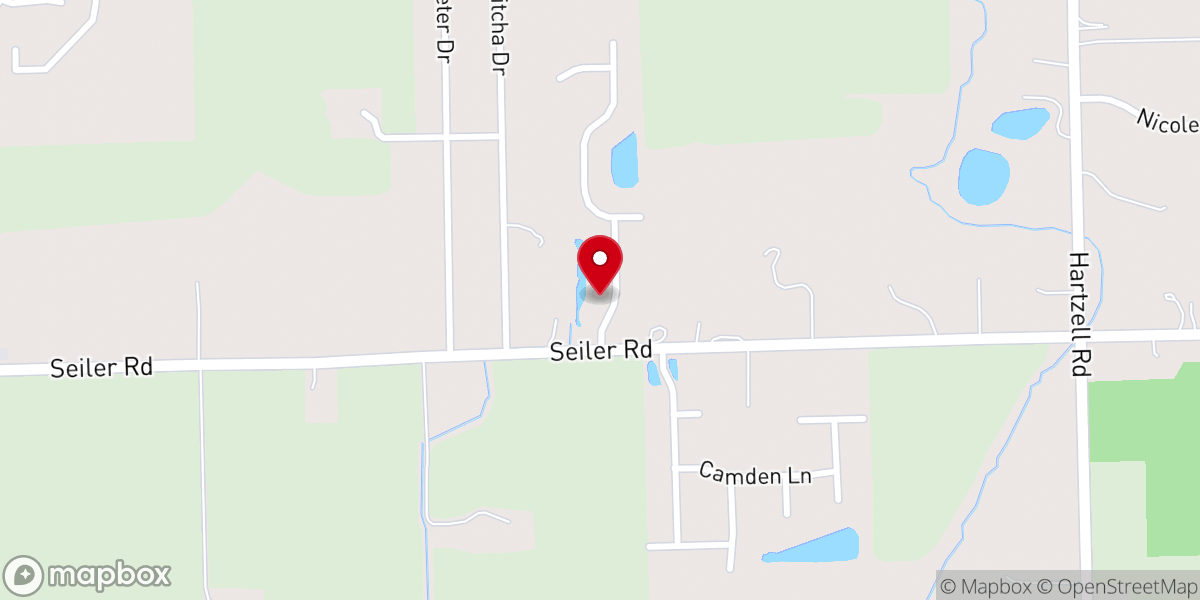 Map showing location of Pastor Howard Starks Legacy Foundation