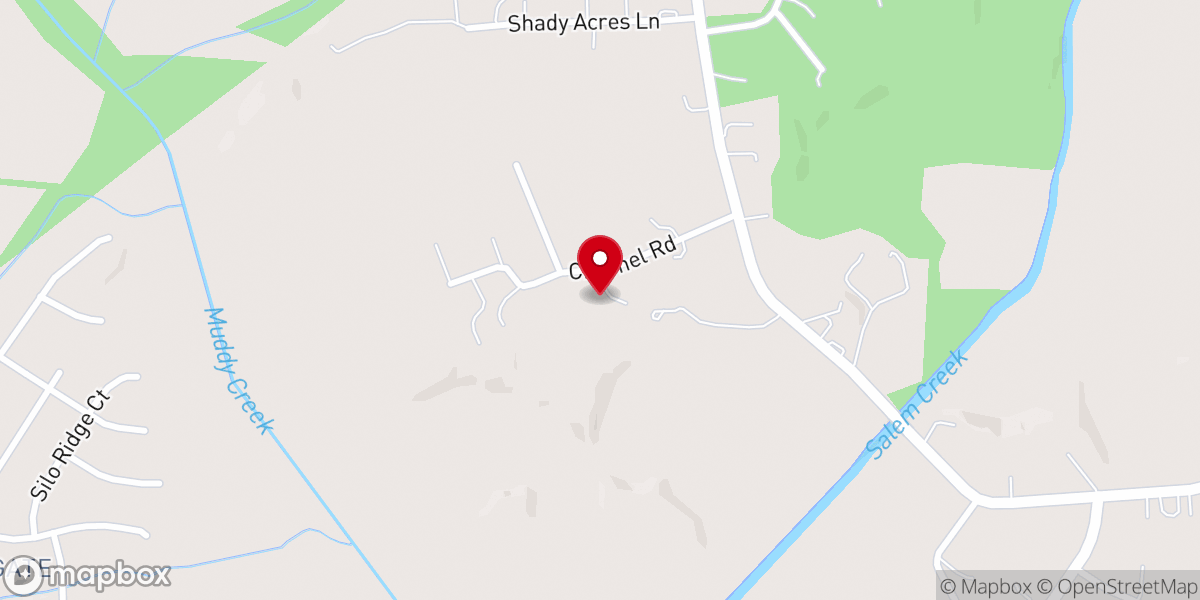 Map showing location of Fraternity Church