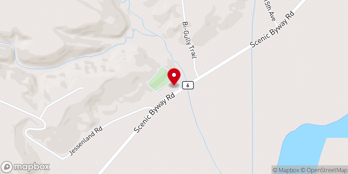 Map showing location of Church of St Thomas
