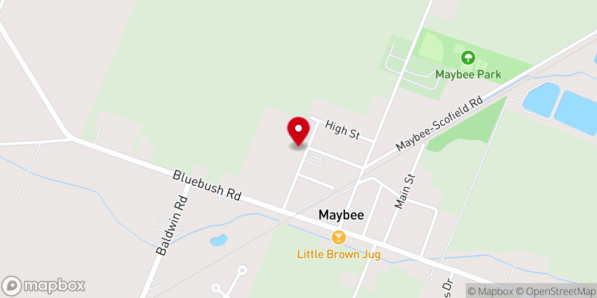 Map showing location of St Joseph Catholic Church