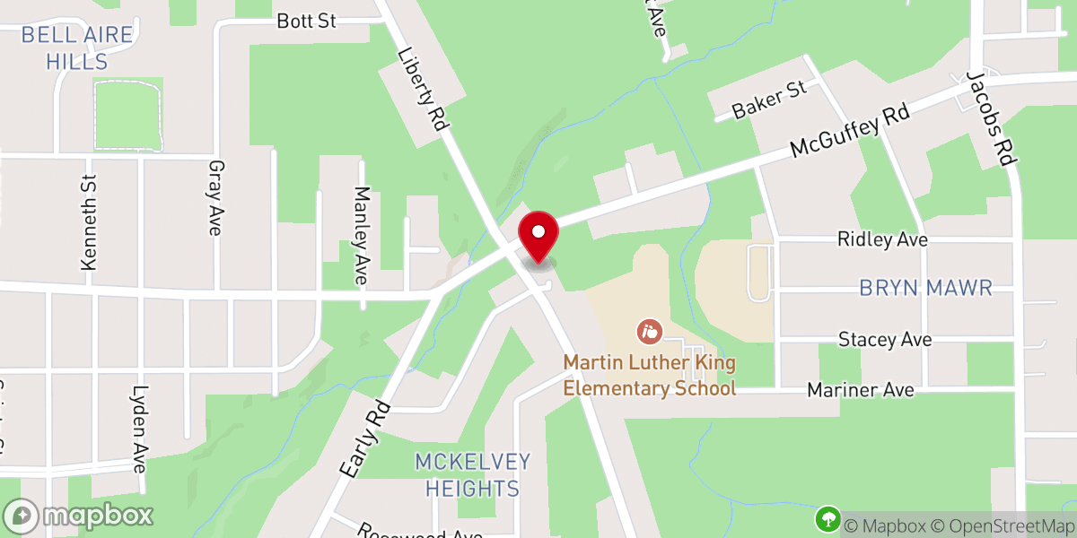 Map showing location of Christian life Ministry