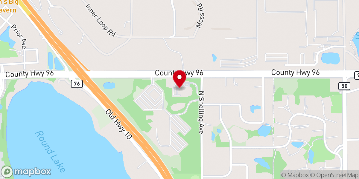 Map showing location of St Katherine Orthodox Church