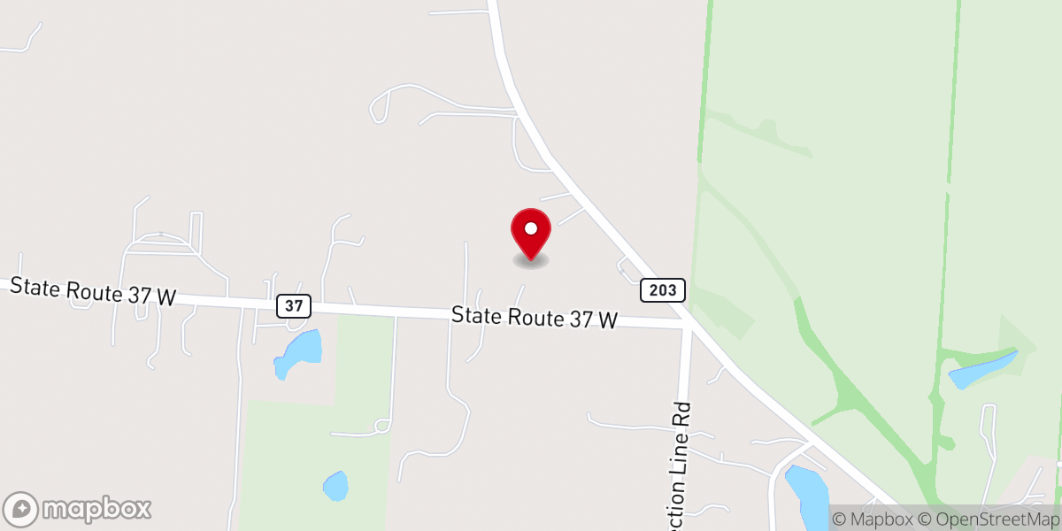 Map showing location of Christian Life Church