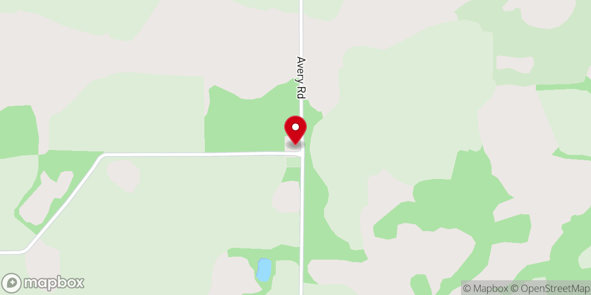 Map showing location of Ephesus Church