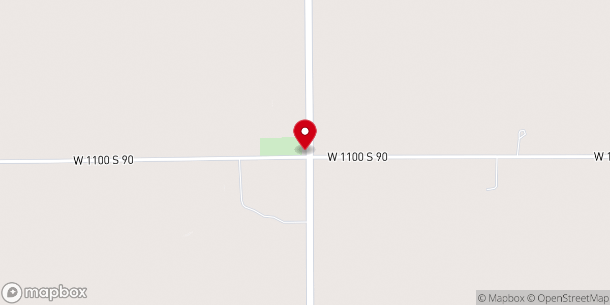 Map showing location of Asbury Chapel United Methodist Church
