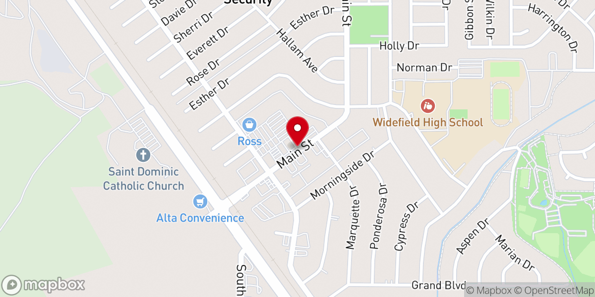 Map showing location of Issues of Life Church Ministries