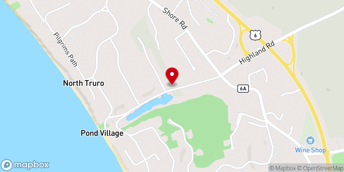 Map showing location of Chapel On The Pond