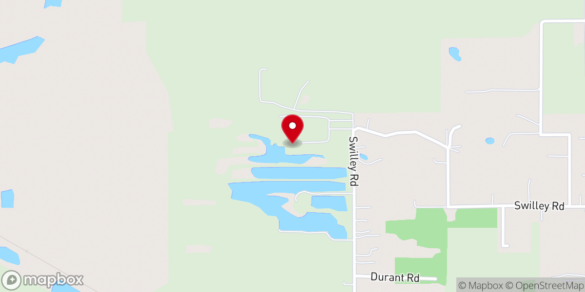 Map showing location of Florida Rustic Barn Weddings