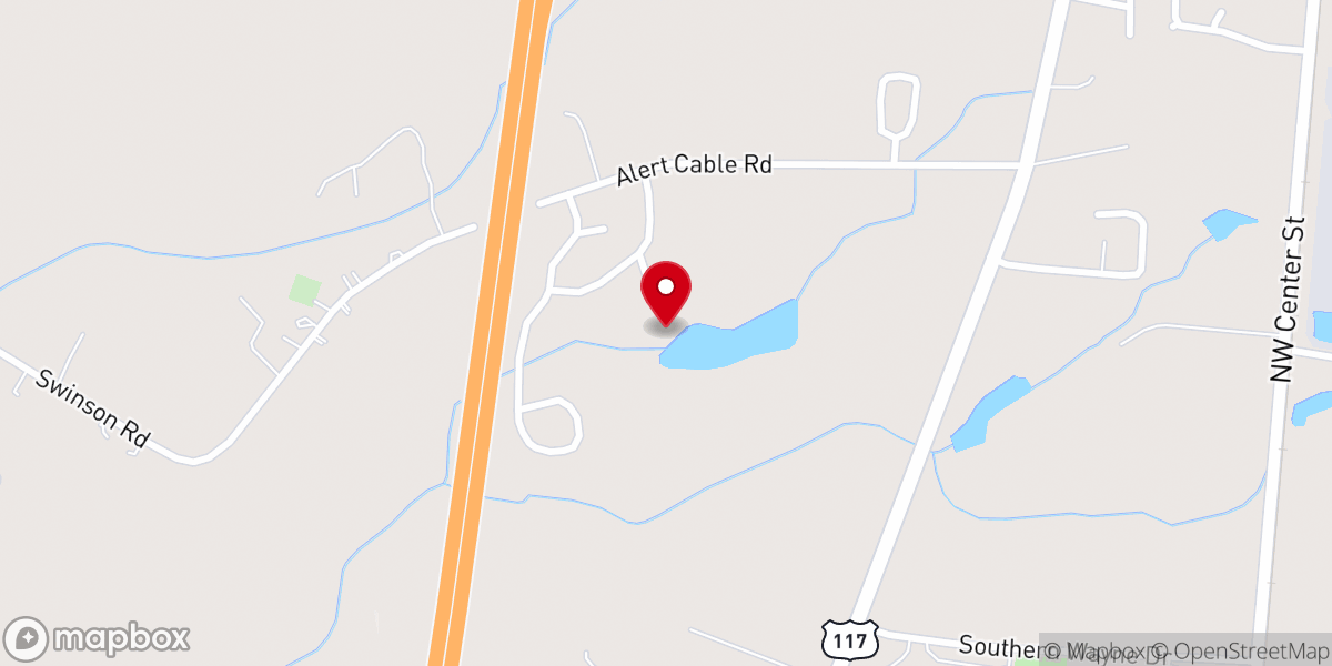 Map showing location of Second Birth Christian Ministries