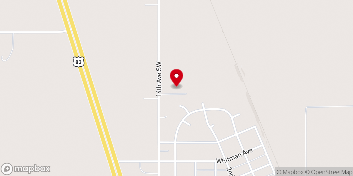 Map showing location of Mission Evangelical Free Church