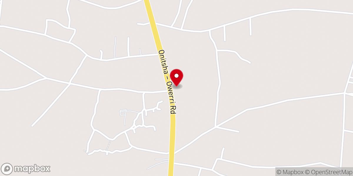 Map showing location of St.Thomas Anglican Church Uli