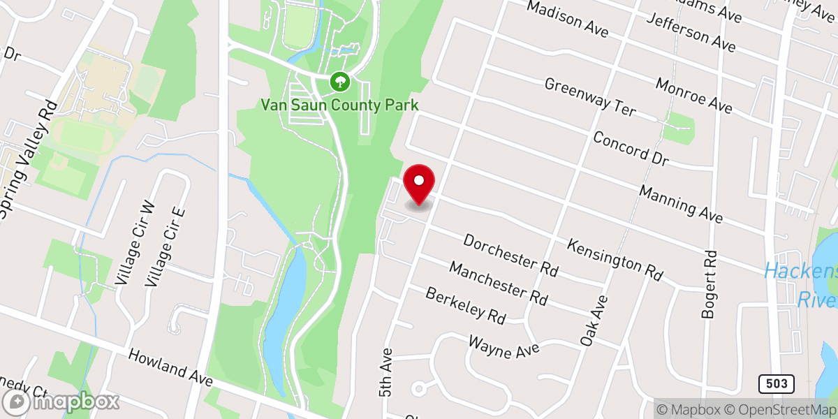 Map showing location of Saint Peter The Apostle Roman Catholic Church