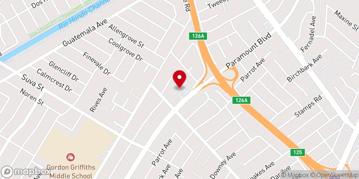 Map showing location of New Season LA