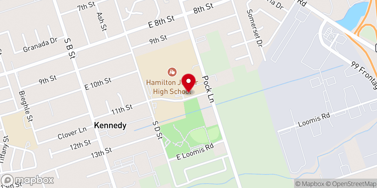 Map showing location of Evangelist Church