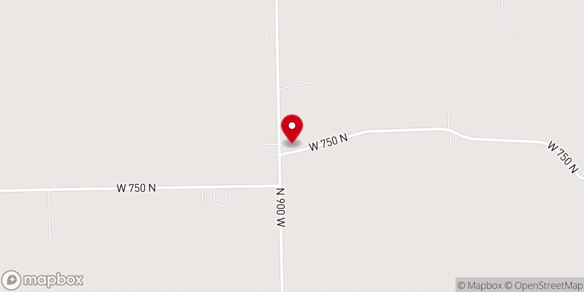 Map showing location of Millwood Chapel