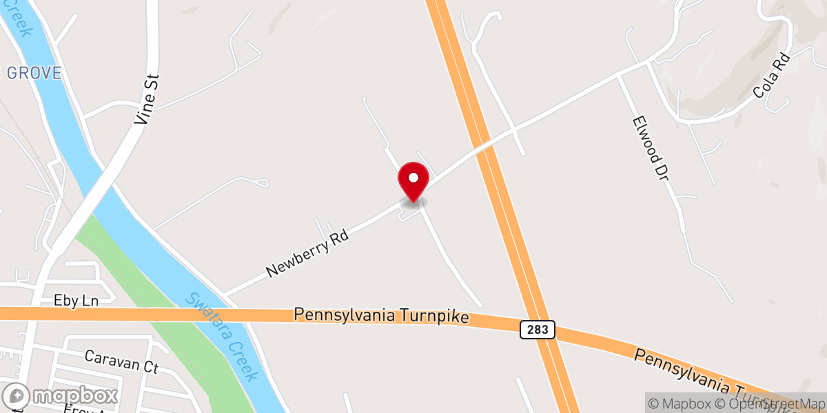 Map showing location of Fountain of Life Ministries