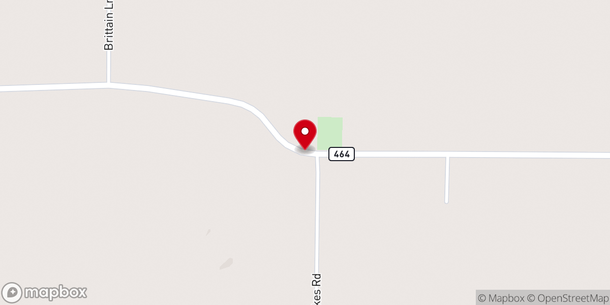 Map showing location of Chief Cornerstone Baptist Church